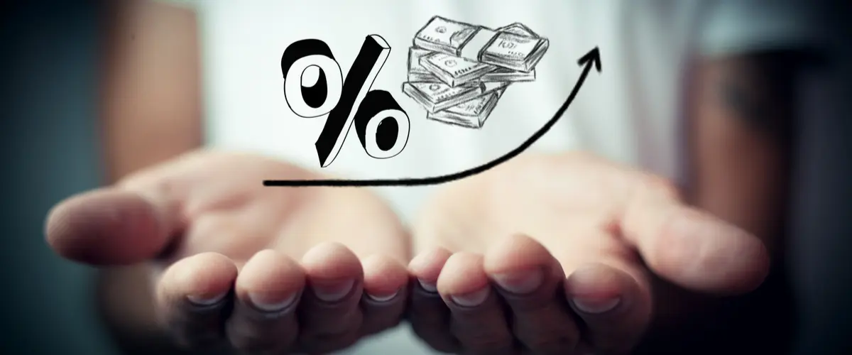 blog 20170821 indexering huurprijs door verhuurder percentageteken met pijl omhoog